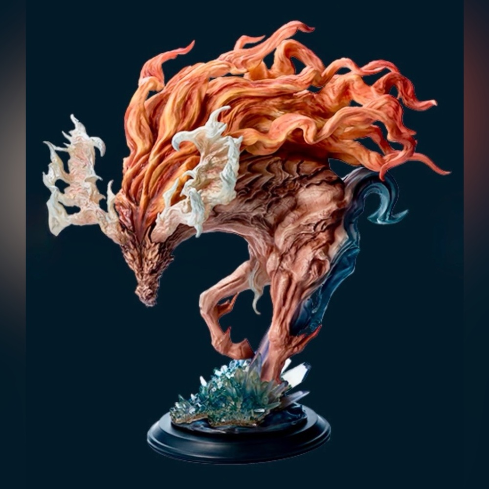 Rare! Mano Keita Okada Fire Kirin Bust Limited Statue Collectible Figure Model